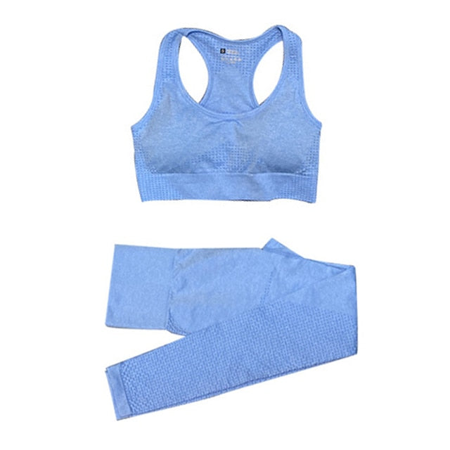 Conjunto Feminino Fitness Yoga - 2 peças - Shopping de Ideias March2021