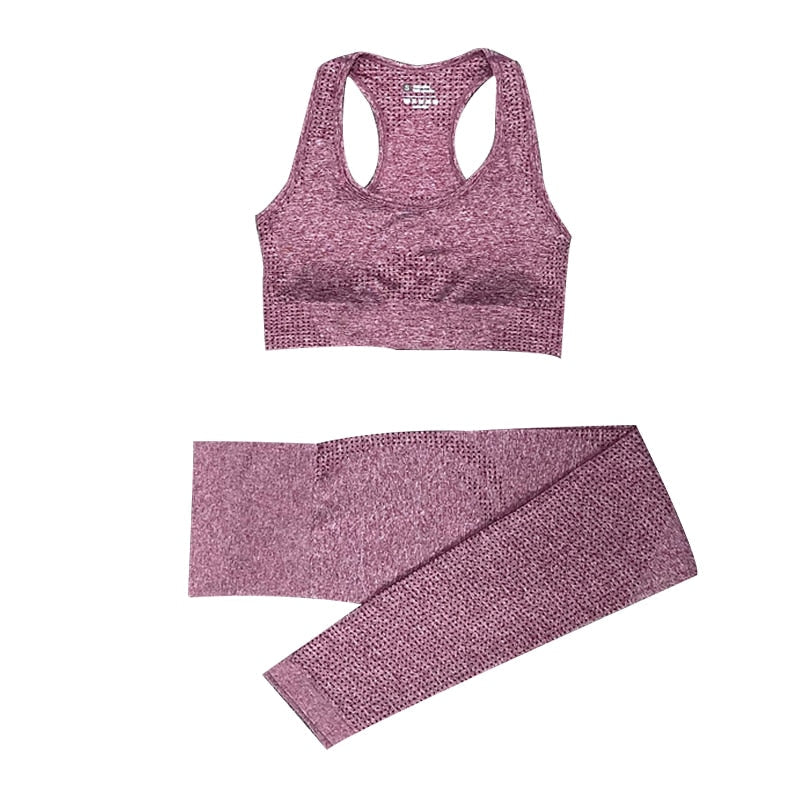 Conjunto Feminino Fitness Yoga - 2 peças - Shopping de Ideias March2021