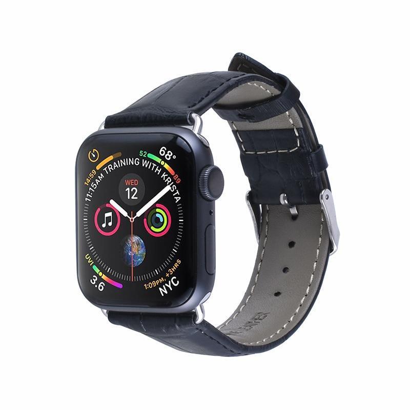 Pulseira de Couro para Apple Watch 38/40/42/44mm - Shopping de Ideias Lagann Store