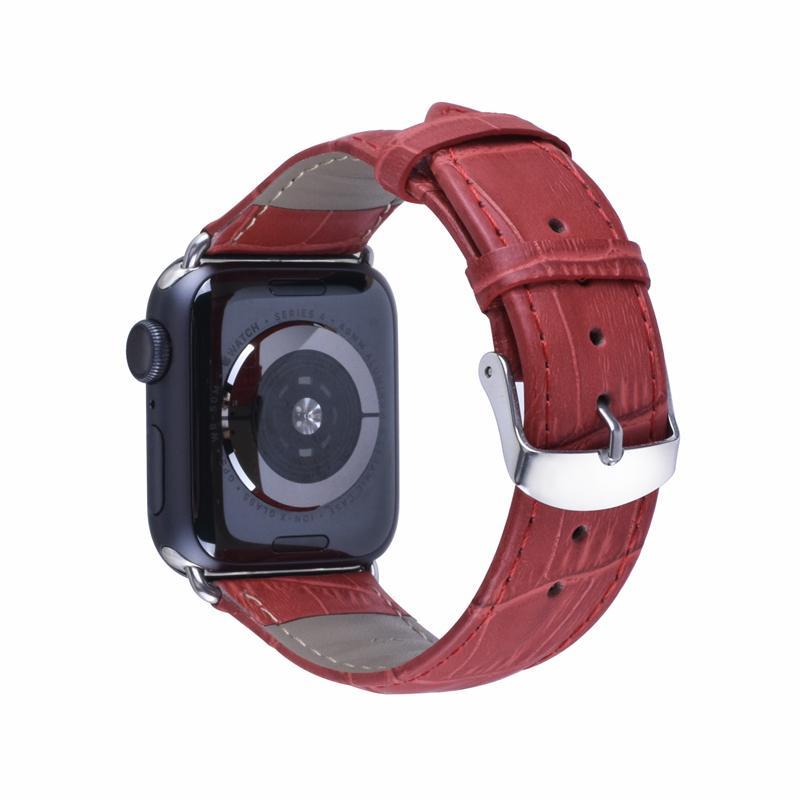 Pulseira de Couro para Apple Watch 38/40/42/44mm - Shopping de Ideias Lagann Store