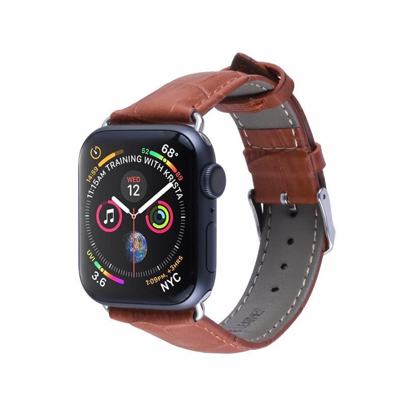 Pulseira de Couro para Apple Watch 38/40/42/44mm - Shopping de Ideias Lagann Store