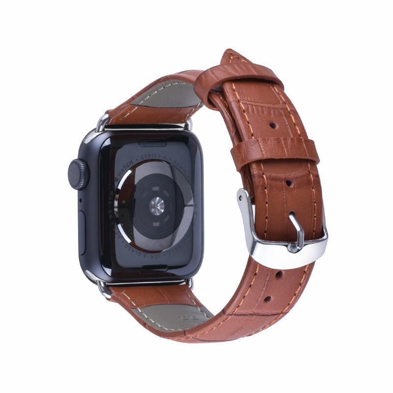 Pulseira de Couro para Apple Watch 38/40/42/44mm - Shopping de Ideias Lagann Store