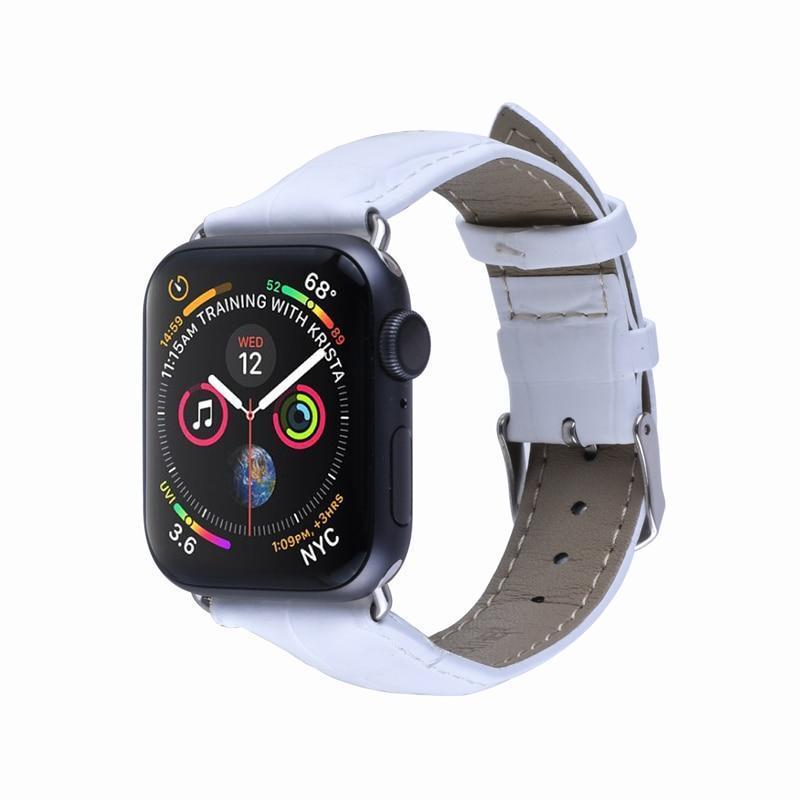 Pulseira de Couro para Apple Watch 38/40/42/44mm - Shopping de Ideias Lagann Store