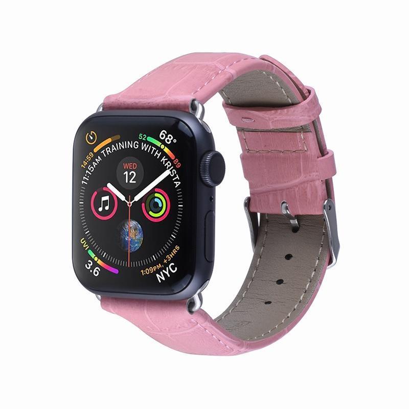 Pulseira de Couro para Apple Watch 38/40/42/44mm - Shopping de Ideias Lagann Store