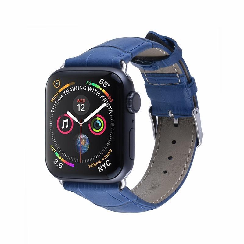 Pulseira de Couro para Apple Watch 38/40/42/44mm - Shopping de Ideias Lagann Store